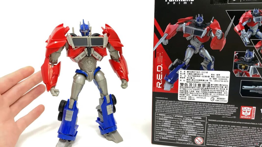 Transformers RED Transformers Prime Optimus Prime In Hand Image  (26 of 32)